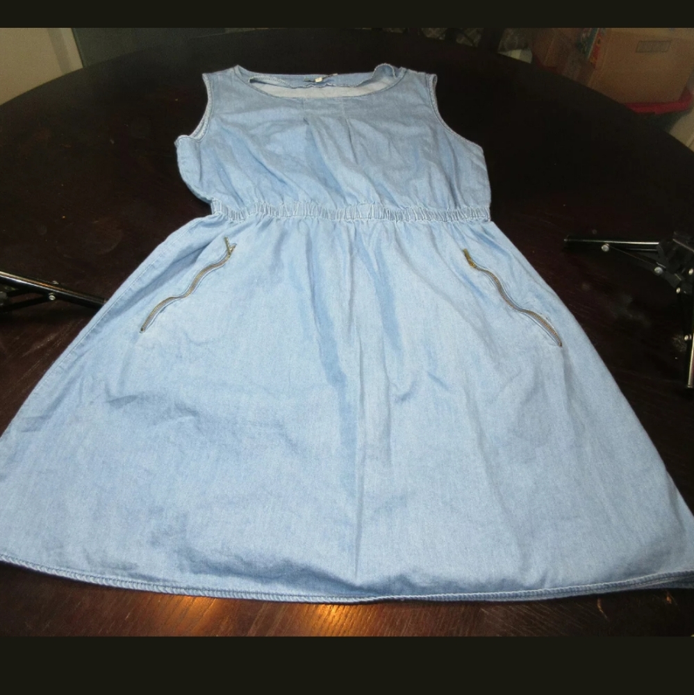 WOMEN SPEED CONTROL NEW YORK DENIM ZIPPER  dress